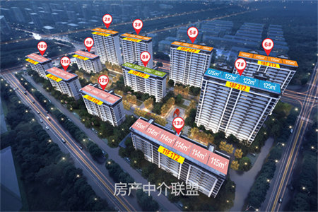 时代华庭华联国际2室2厅1卫91m2毛坯房